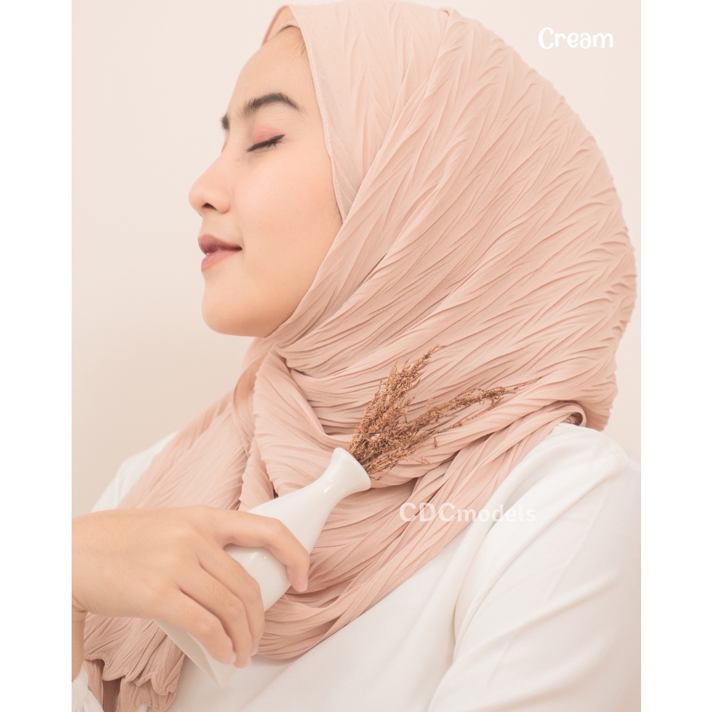 Oryza Pashmina Padi ' - KRUDUNG PASMINA - KERUDUNG MUSLIM - PASMINA TERLARIS - PASMINA PADI-3