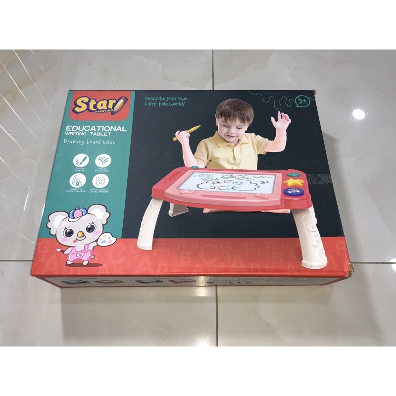 READY STOCK ☑️ Meja Papan Tulis Magnet 11 Inch / Drawing Painting Writing Board Tab