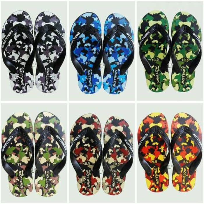 Sandal Jepit merek Swallow Army / sandal Santai merek swallow army