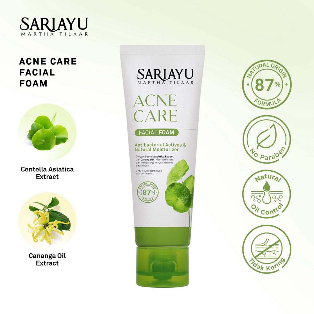 ★ BB ★ Sariayu Acne Care Facial Foam 75gr - Sari Ayu