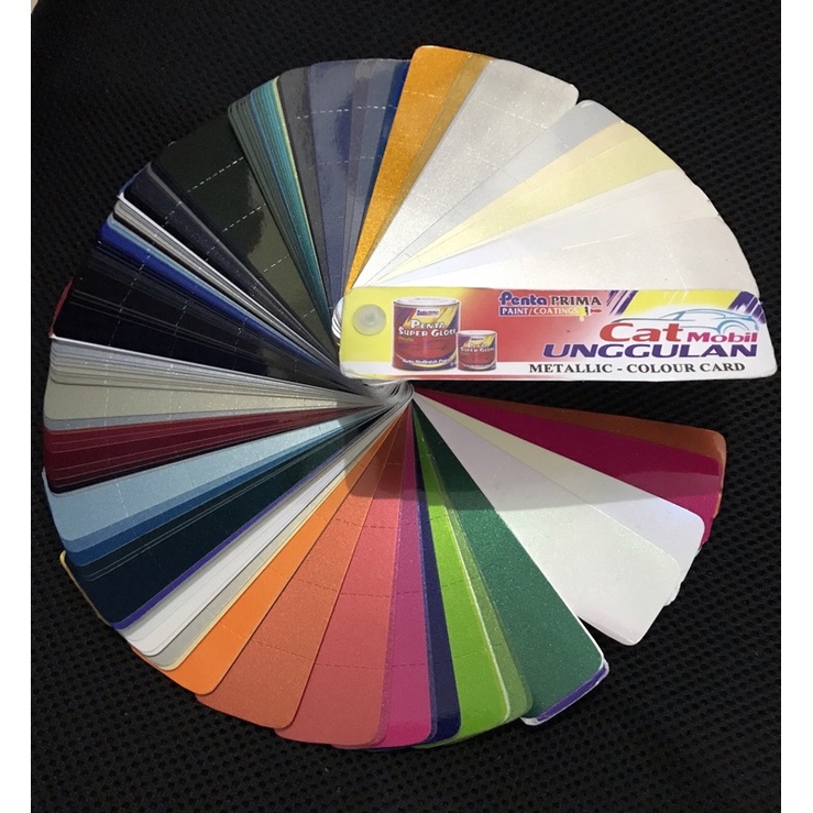 

Katalog warna / kartu warna penta super gloss
