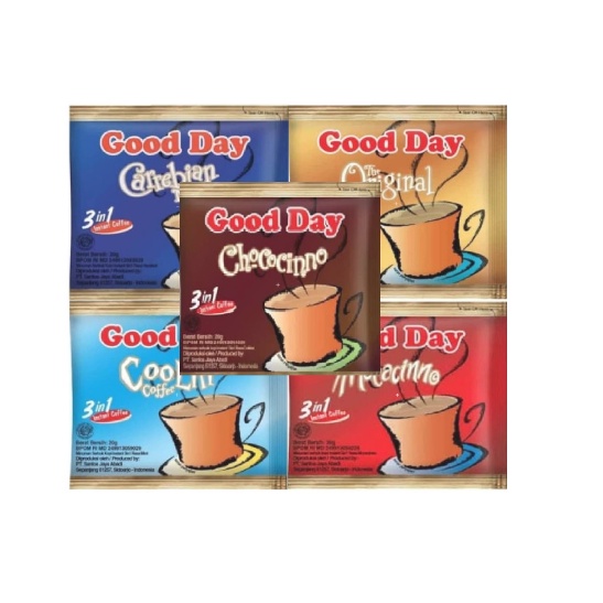 

Kopi good day sachet