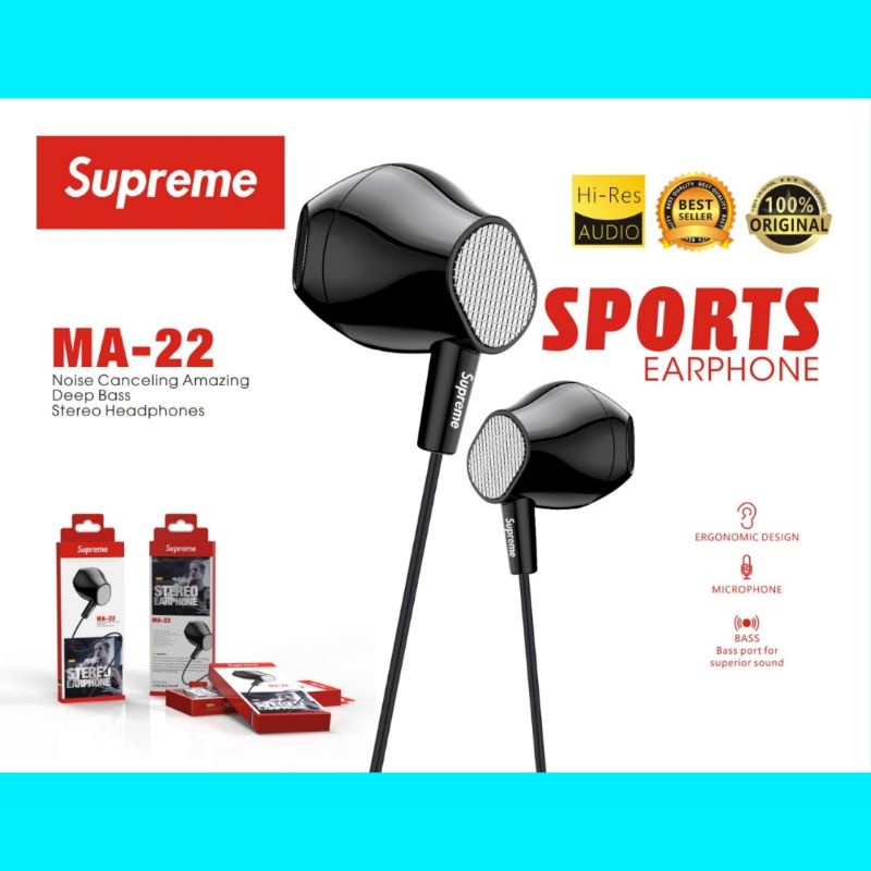 Handsfree Headset Supreme MA-22 Sport Earphone