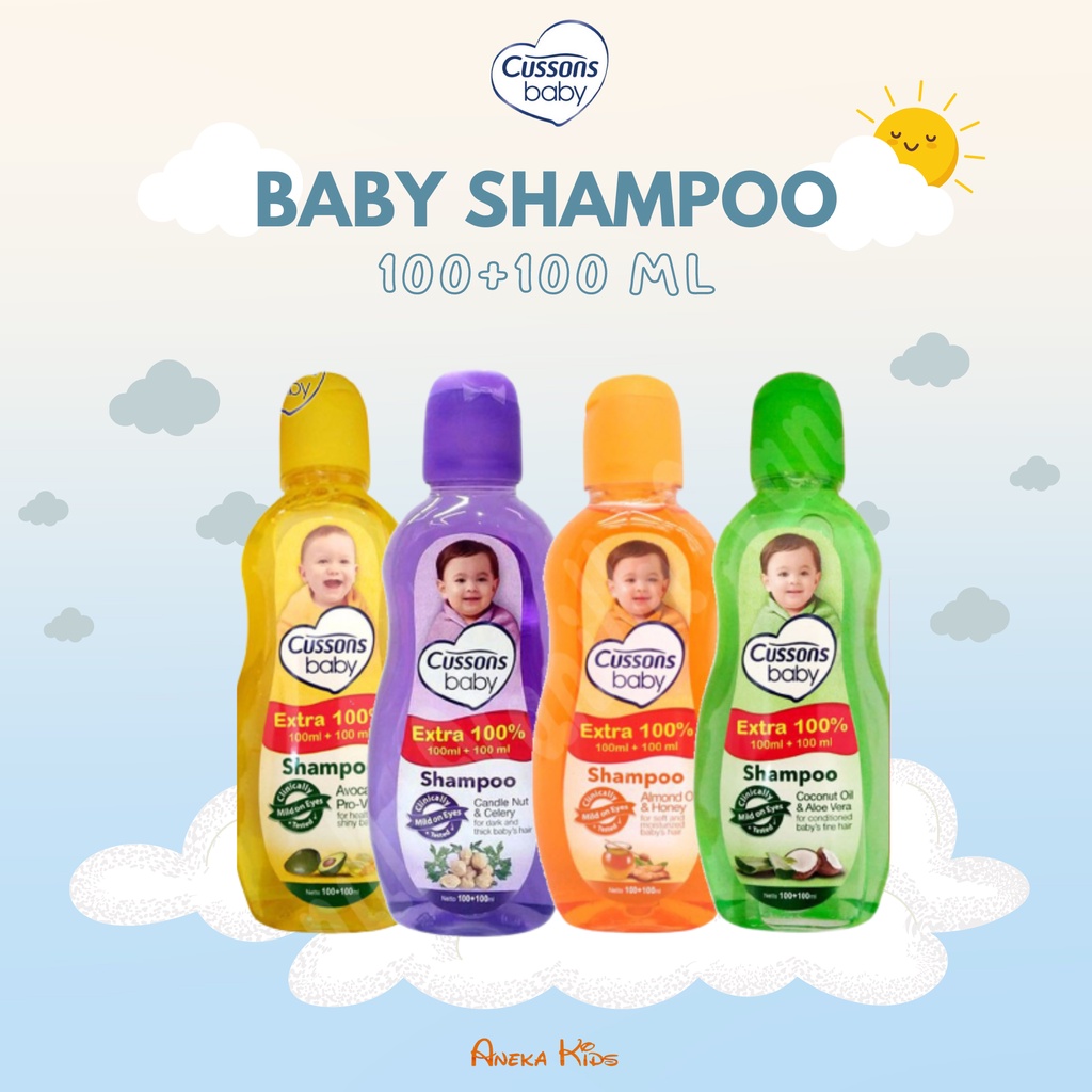 Cussons Baby Shampoo 100 ml Avocado/Candle/Almond/Coconut