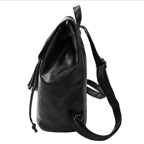 Alexa Black Backpack / Tas Ransel Wanita / Tas Import / Tas batam murah /ransel korea