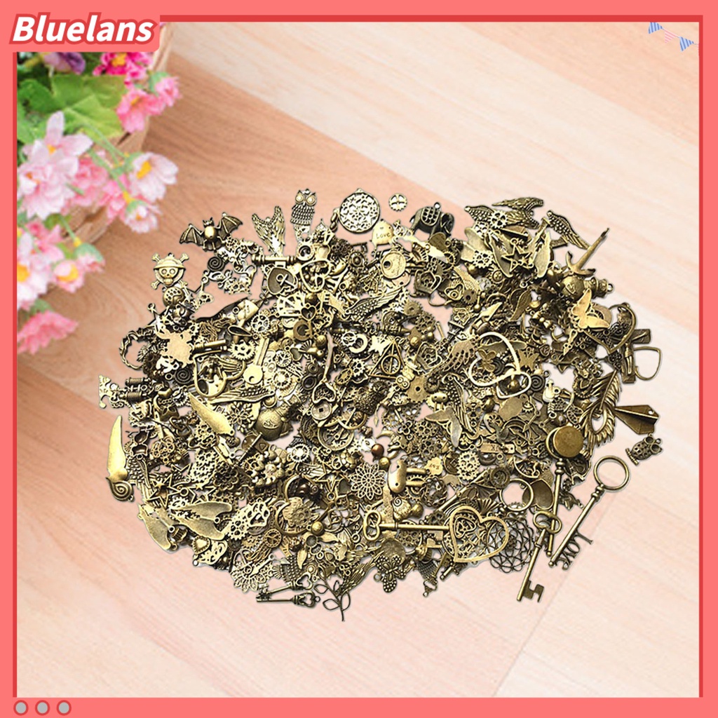 Bluelans 50g Necklace Lightweight Strong Construction Hard to Fade DIY Antique Key Necklaces