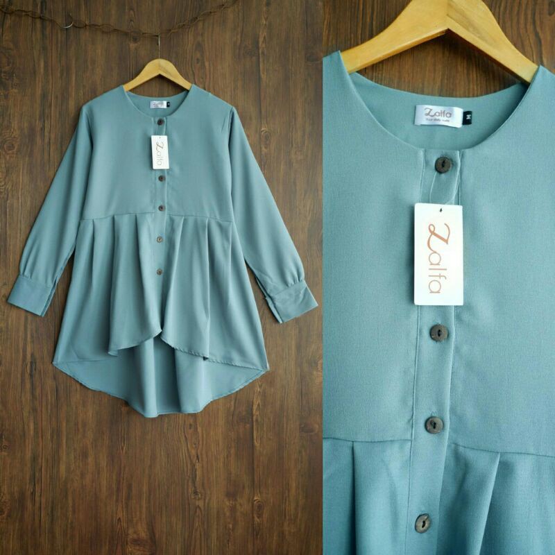 Kania Tunik by Zalfa Outfit / tunik polos