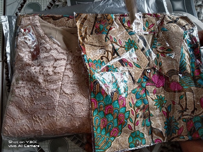 Ready Jumbo Dan Kemeja Anak Batik Couple Brokat Cendrawasih