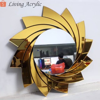Cermin Kaca Dinding Akrilik Minimalis Model Dekorasi Dinding Rumah | Shopee Indonesia