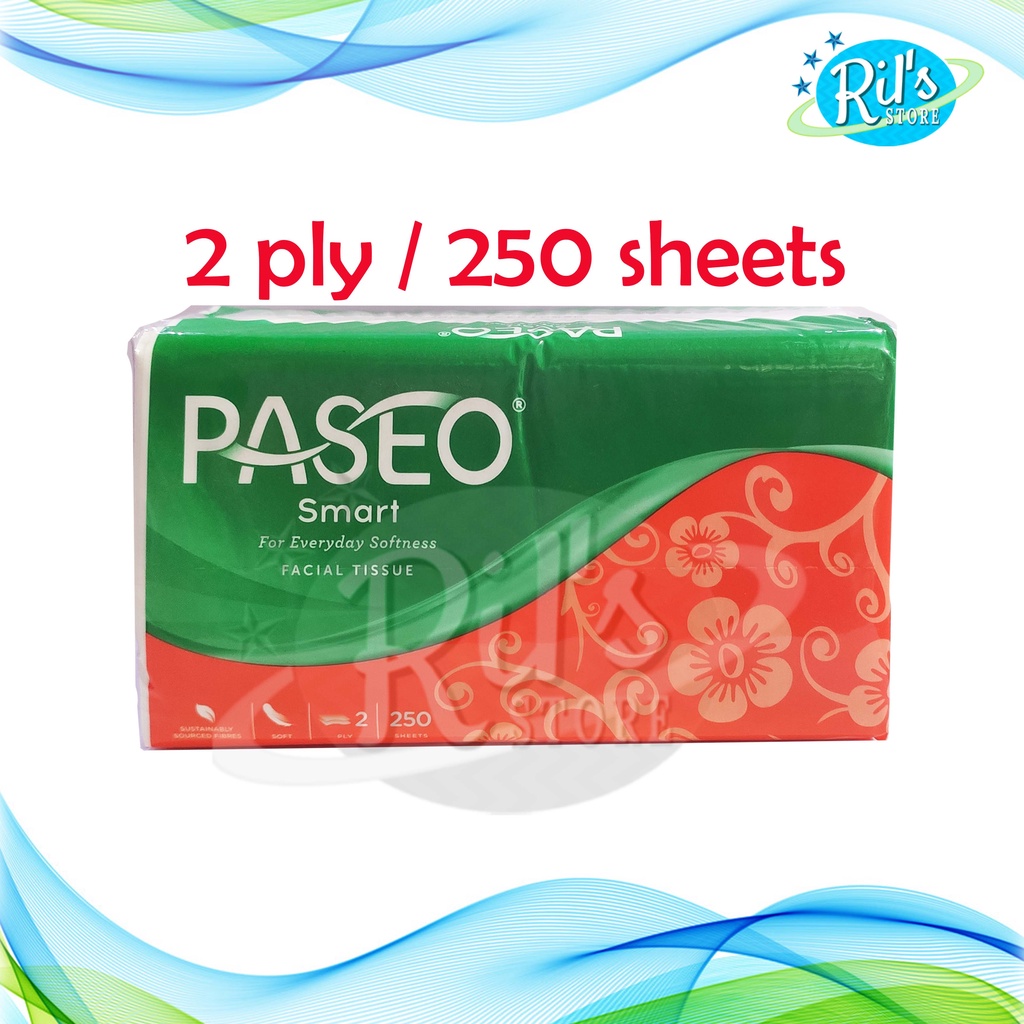 Tissue Paseo / Facial Tissue / Tissue Wajah 250 sheet 2 ply Tisu Paseo