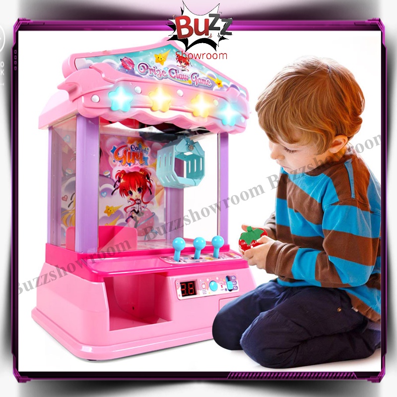 Candy Catcher Claw Machine Mainan Mesin Capit Boneka graber grib doll