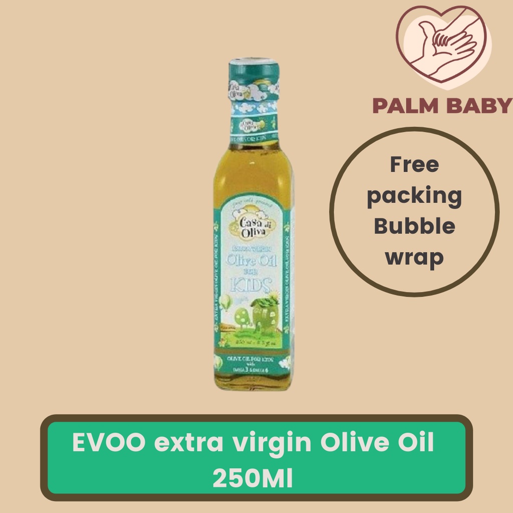 

EVOO Casa di olivia extra virgin olive oil (250ML) MPASI minyak zaitu
