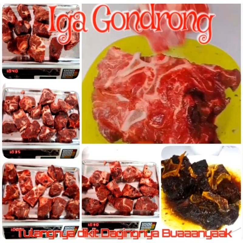 

iga sapi gondrong ±1kg