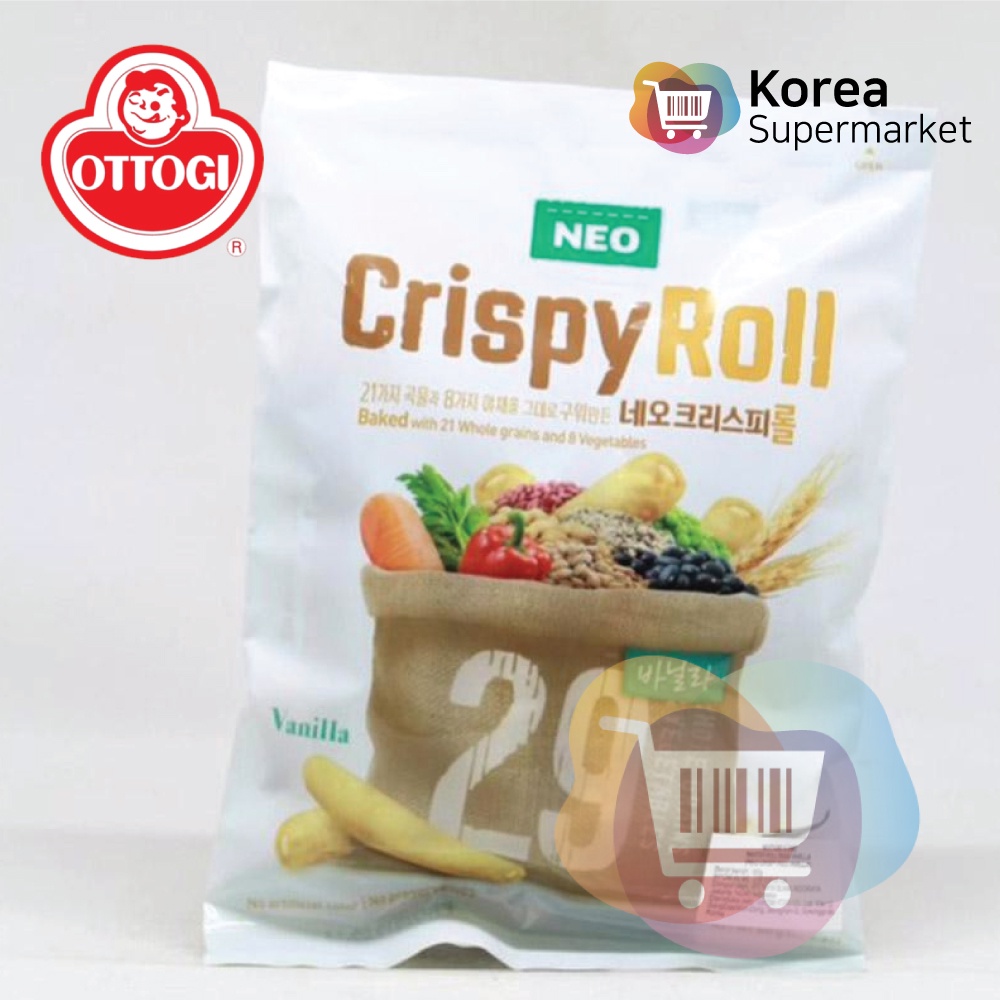 Neo Crispy Roll Vanilla 80gr - Korea Healthy Snack