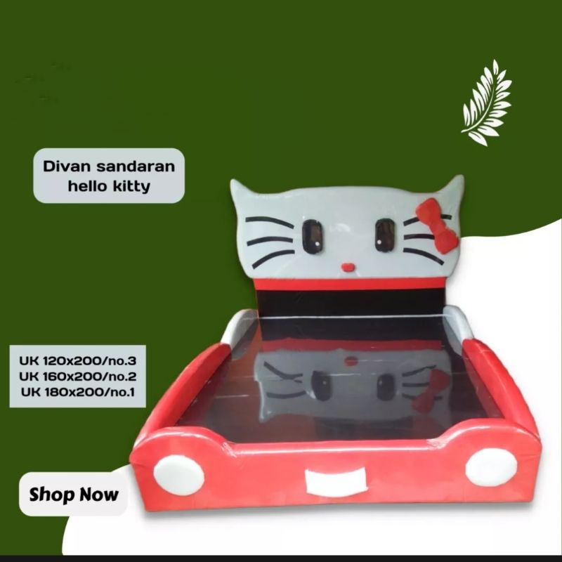 Divan/Dipan/Difan Kasur Kolam Karter Doraemon,Hello Kitty