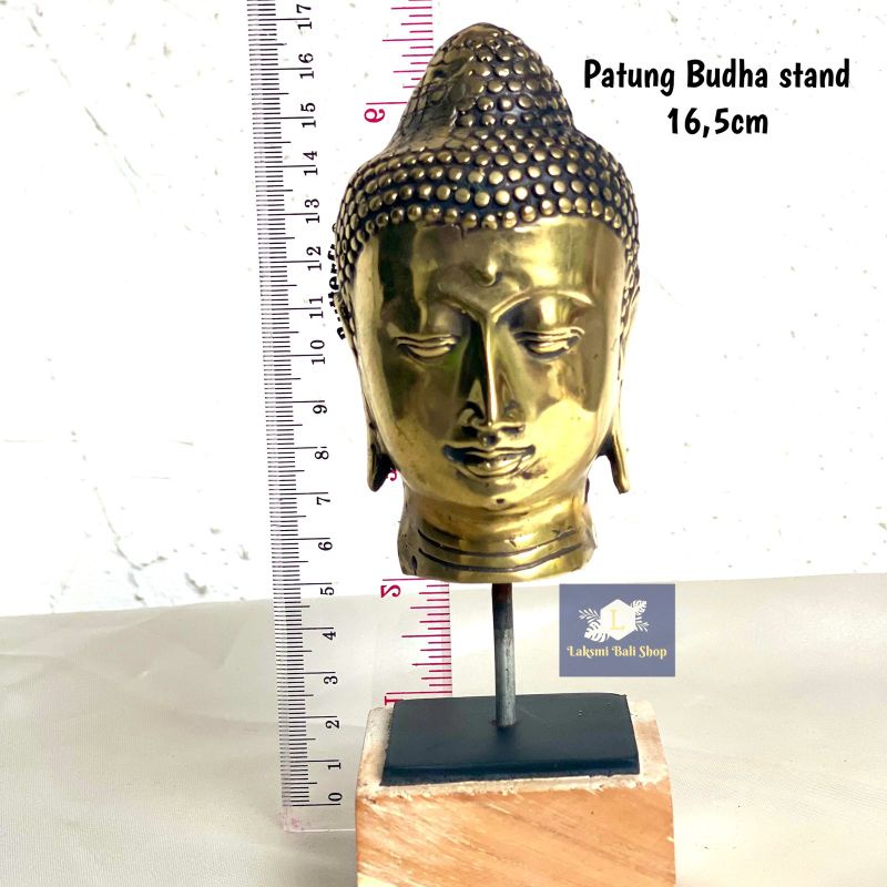 Patung Kepala Budha stand Kuningan