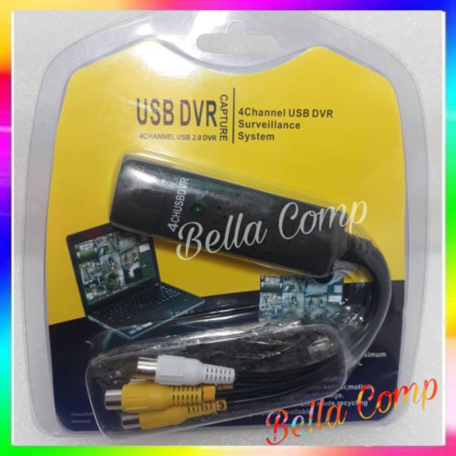 USB To AV RCA Easy Capture USB 2.0 DVR 4 Channel/USB to DVR 4 Channel