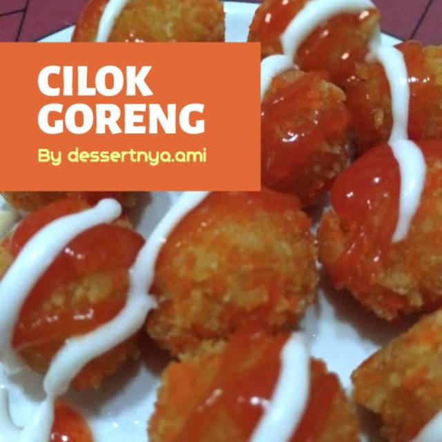 

Cilok keju goreng