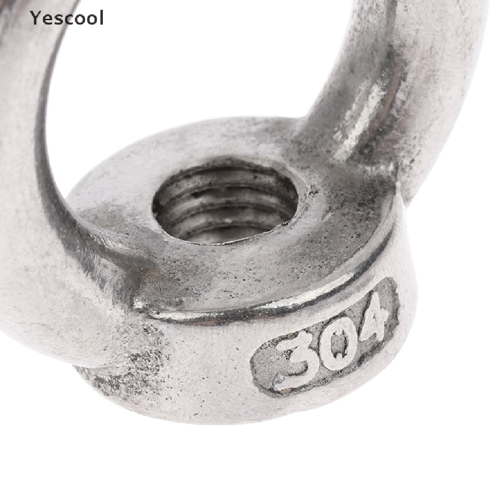 Yescool 2Pcs Sekrup Ring Eyebolt M3 - M12