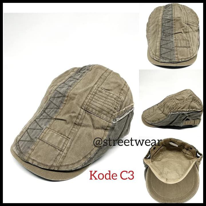 HOT SALE TOPI PET IMPORT/TOPI COPET IMPORT/FLATCAP IMPORT/TOPI PELUKIS IMPORT