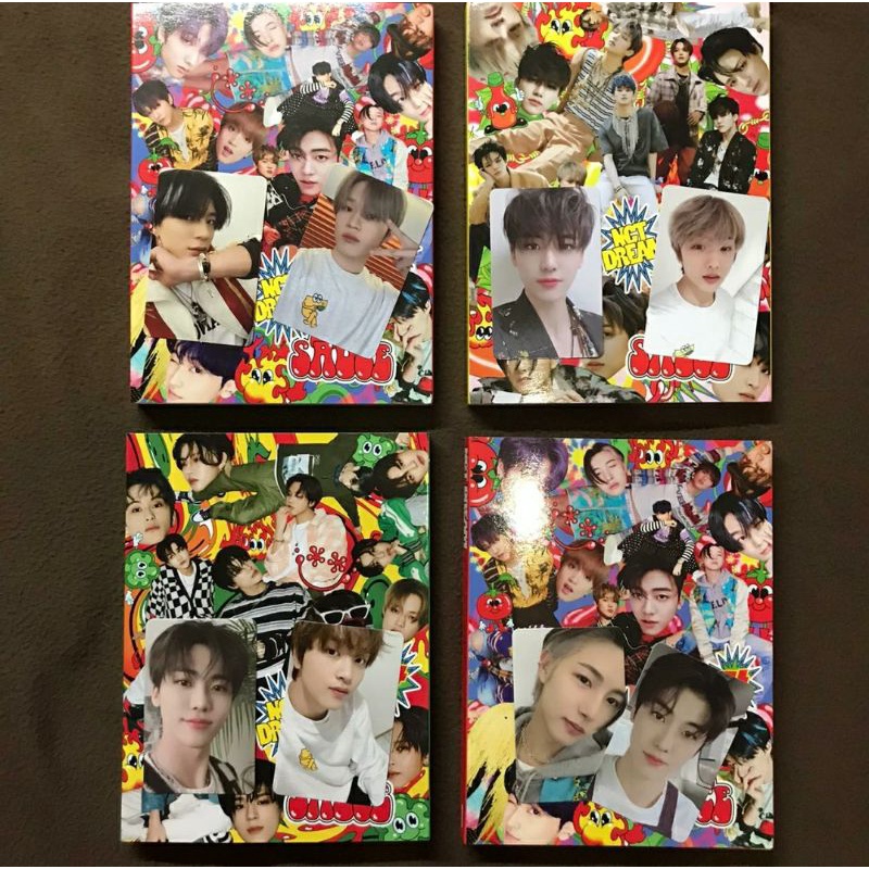 NCT Dream Album Only Hot Sauce Photobook ver Chillin Crazy Boring ver PC Cafe Jisung Chenle