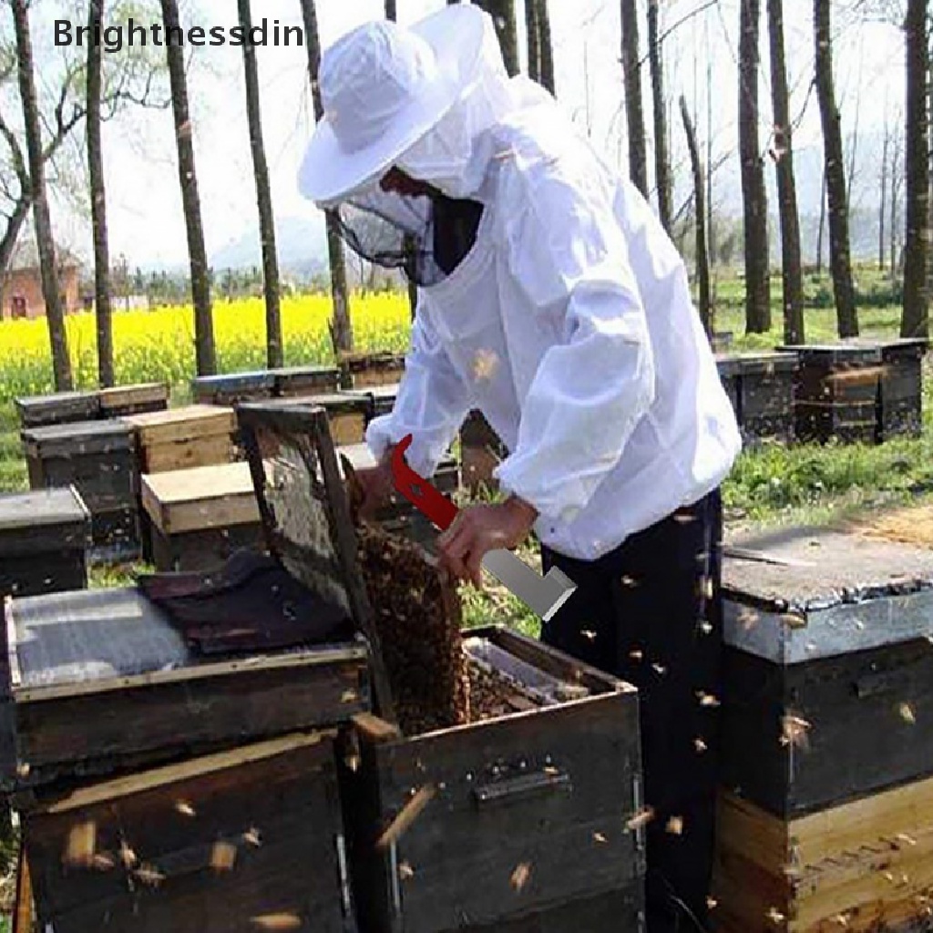 Scraper Frame Sarang Lebah Bentuk J Bahan Stainless Steel