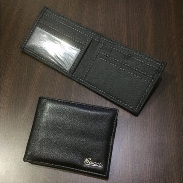 dompet lipat biasa pria bahan kulit sintetis logo besi bagian dalam D600 #dompet #dompetlipat #dompetcowok #dompetlokal #dompetmurah