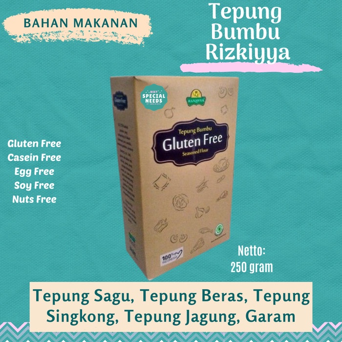 

NEW Tepung Bumbu Serbaguna - Gluten Free Non MSG - Diet Special Needs