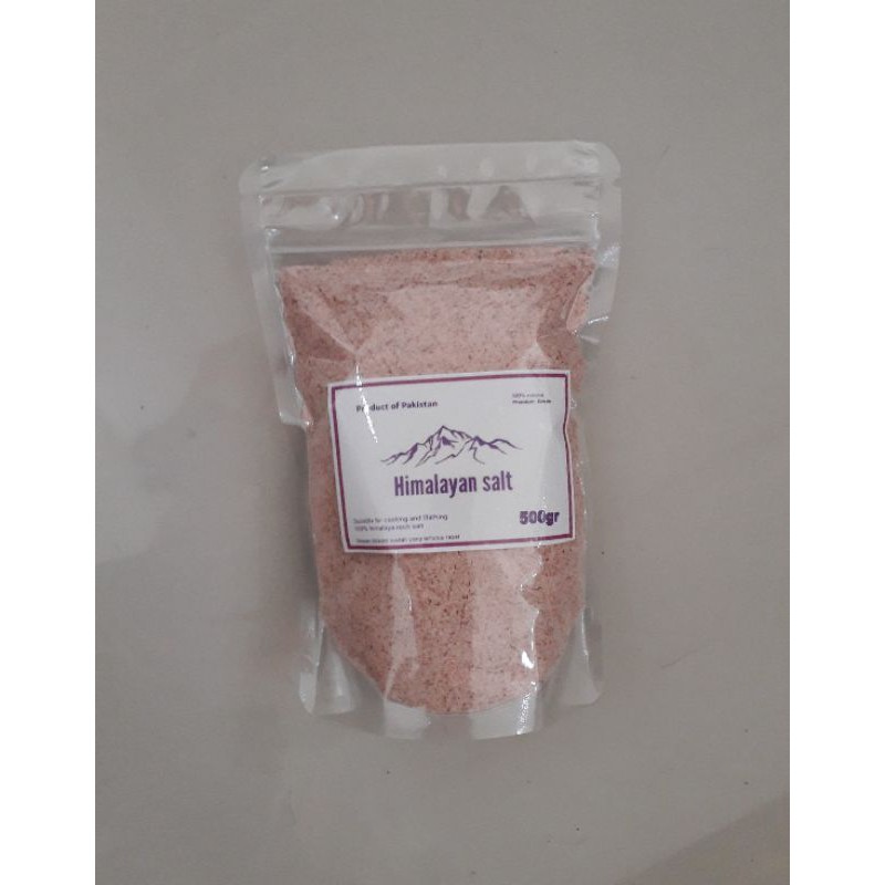 

Garam himalaya / himalayan pink salt 500gr