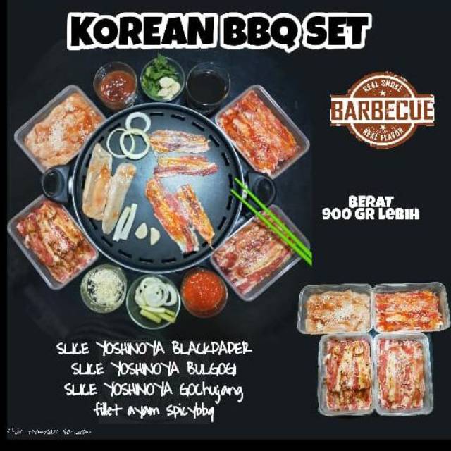 

Korean BBQ Set