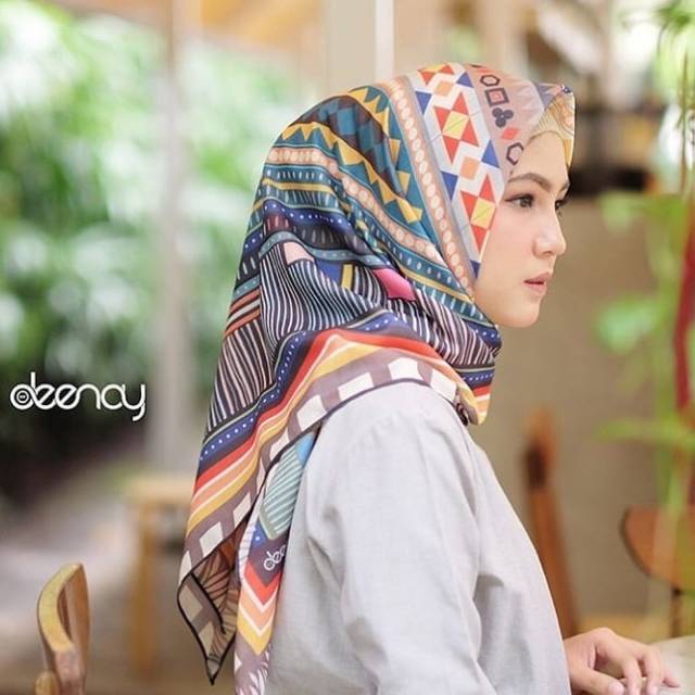 Jilbab Deenay Original Verde Voal Scarf