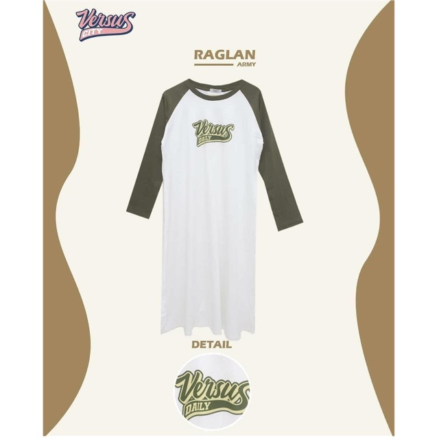 Versus City Raglan Navy