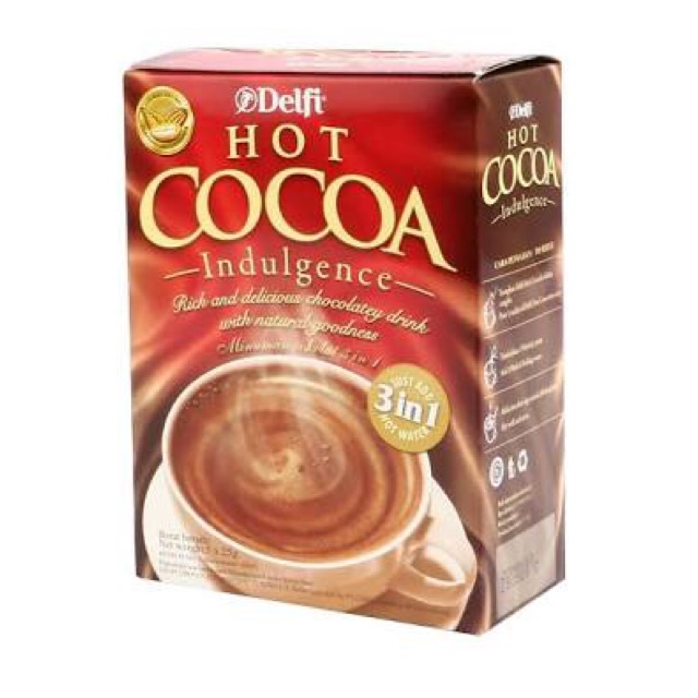 DELFI HOT COCOA BOX 5 x 25 GR