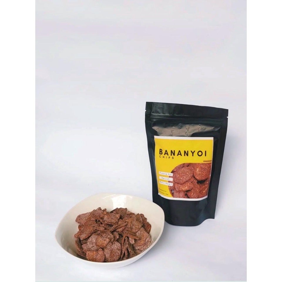 

Kripik/Keripik Pisang Bananyoi Dark Chocolate,keripik pisang coklat khas lampung,keripik pisang bekasi,keripik pisang coklat bekasi, oleh oleh bekasi