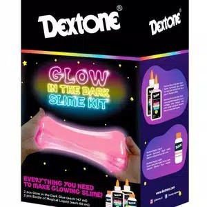 DEXTONE SLIME KIT GLOW IN THE DARK - PINK