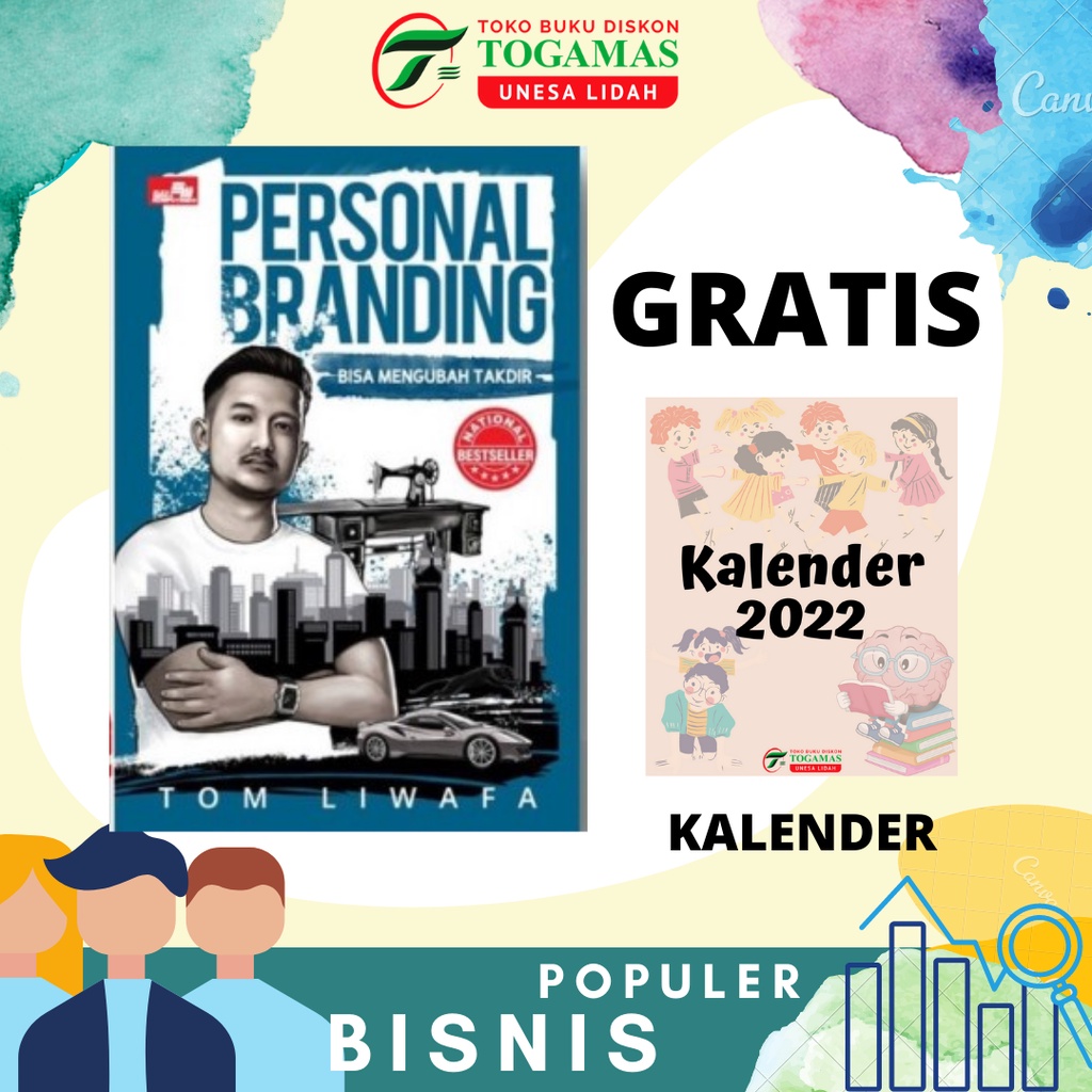 BEST SELLER! PERSONAL BRANDING BISA MENGUBAH TAKDIR KARYA TOM LIWAFA GRATIS KALENDER