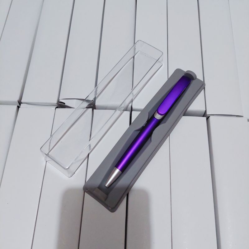 

Kotak Mika Box Untuk Pulpen Pena / Kemasan Pulpen