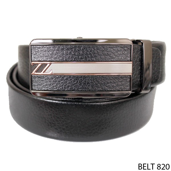 Ikat Pinggang Casual Semi Kulit Hitam – BELT 820