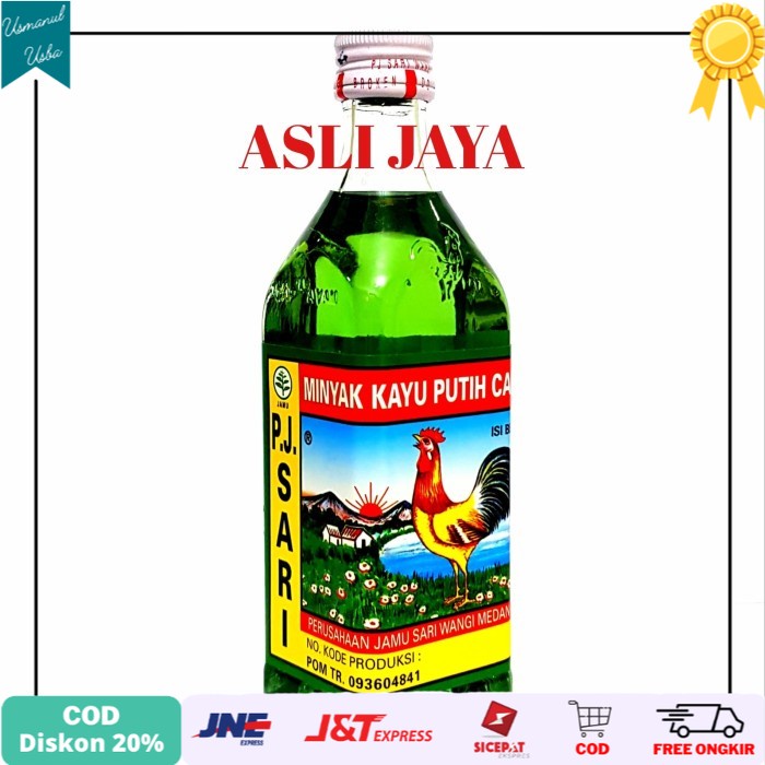 

◾COD◾ MINYAK KAYU PUTIH CAP AYAM (150ML)