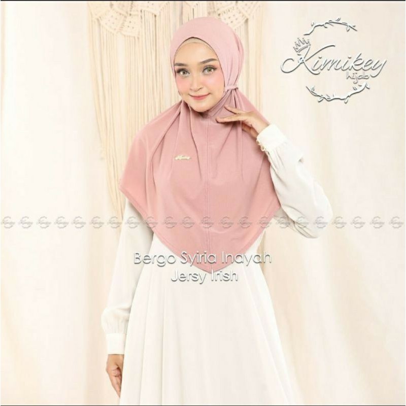 Bergo Inayah kimikey syiria bergo kimikey Bergo Juma original