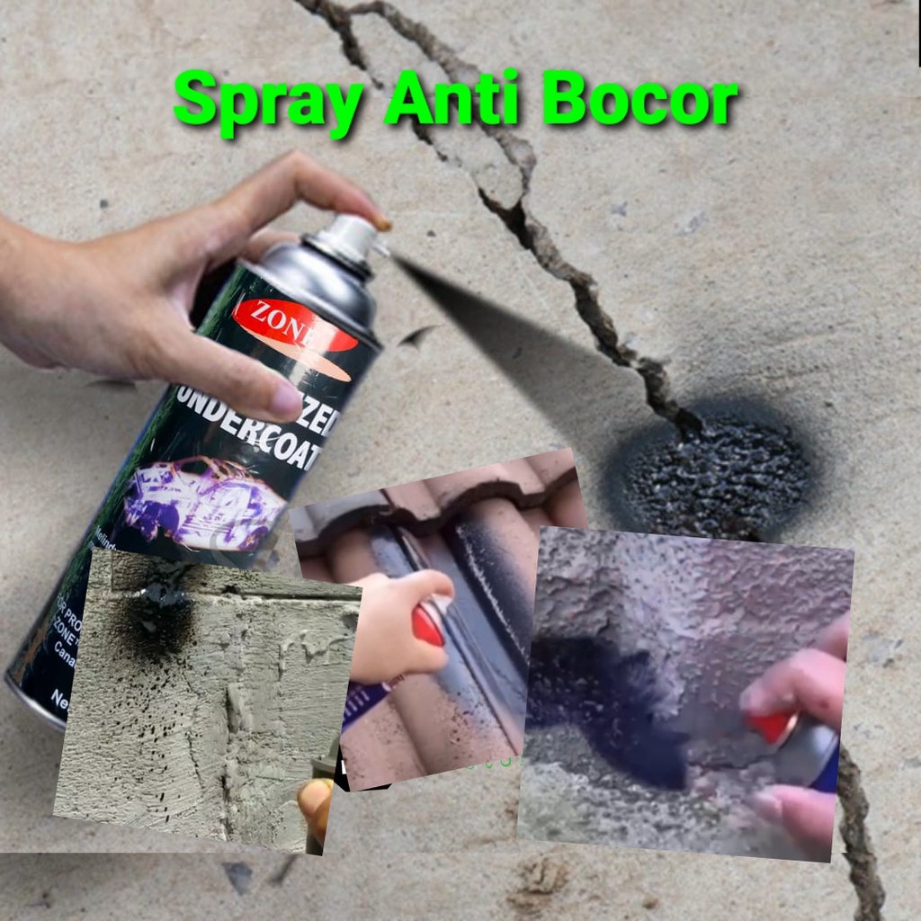 Anti Bocor Spray pelapis bocor atap, tembok, dinding, pipa