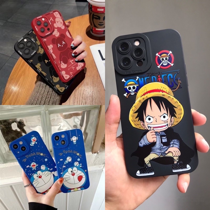 SOFT CASE MOTIF IPHONE 11 11PRO 11 PRO MAX XR XS XS MAX IPHONE 7+ 8+ 7 8 SE 2020 6+ IPHONE 6 KAWS DO