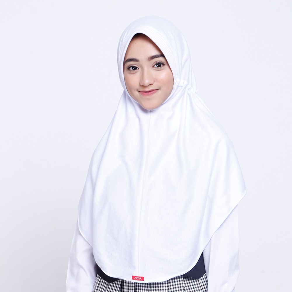  Kerudung  Sekolah Zoya  Bergo Aktif MIDI Shopee Indonesia