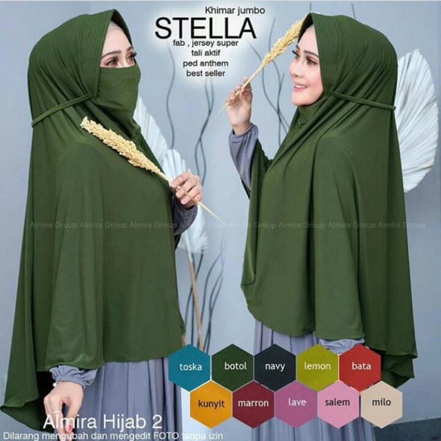 STELLA JERSEY MASKER TALI PET