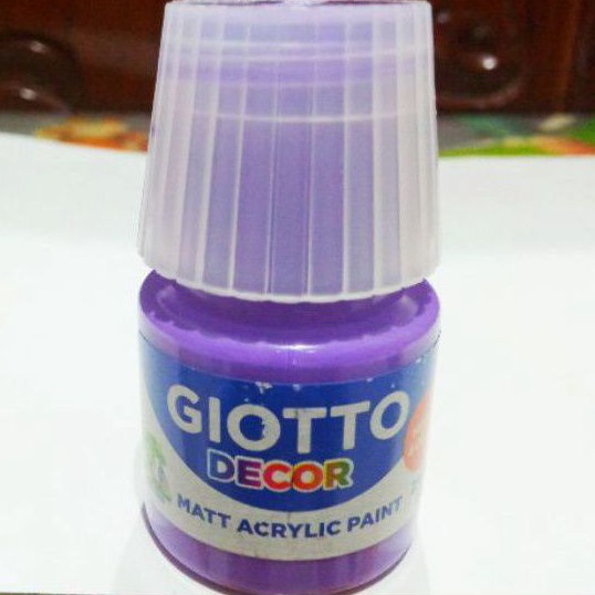 

GiottO DecoR AcryliC PaintS " VioleT " 25 ml