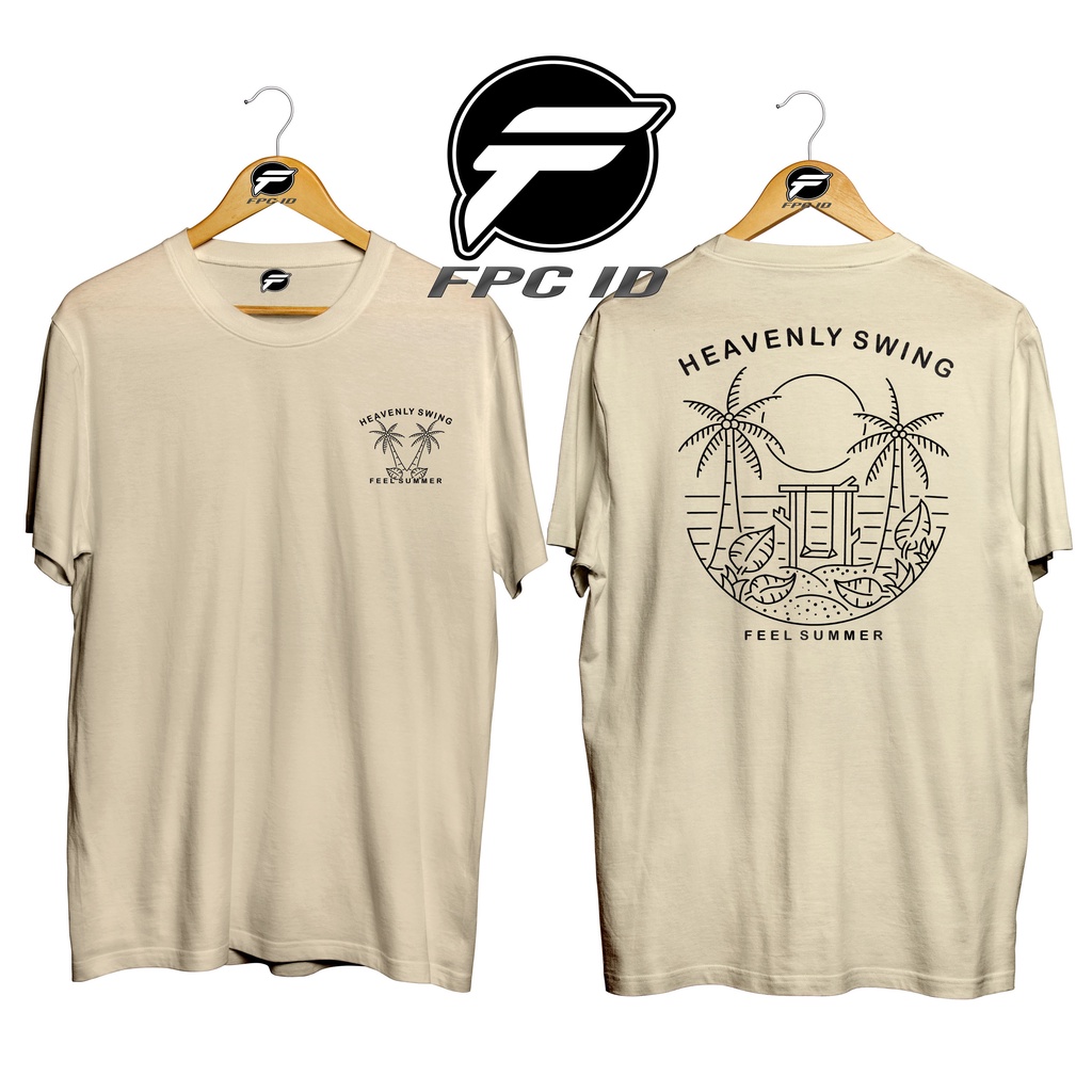 Kaos Surfing Heavenly Swing Cotton Combed 30s Premium