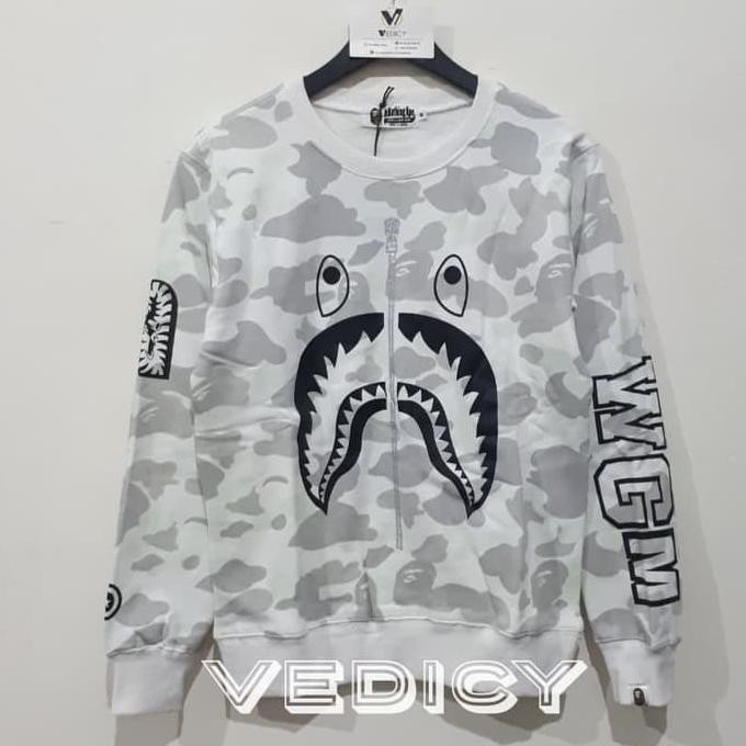 bape white camo glow in the dark