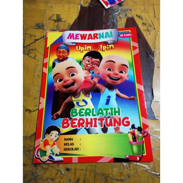 

BUKU MEWARNAI UPIN&IPIN DAN BERLATIH BERHITUNG
