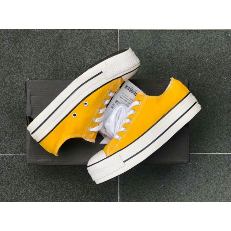 Sepatu Converse Wanita Wedges Hak Tinggi Sun Flower Platform