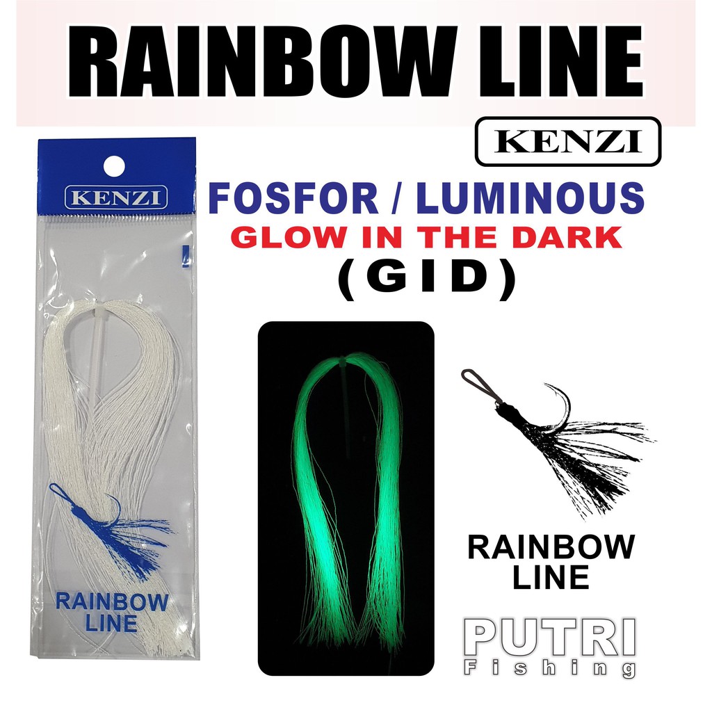 KENZI RAINBOW LINE FOSFOR GID BULU MUTIARA